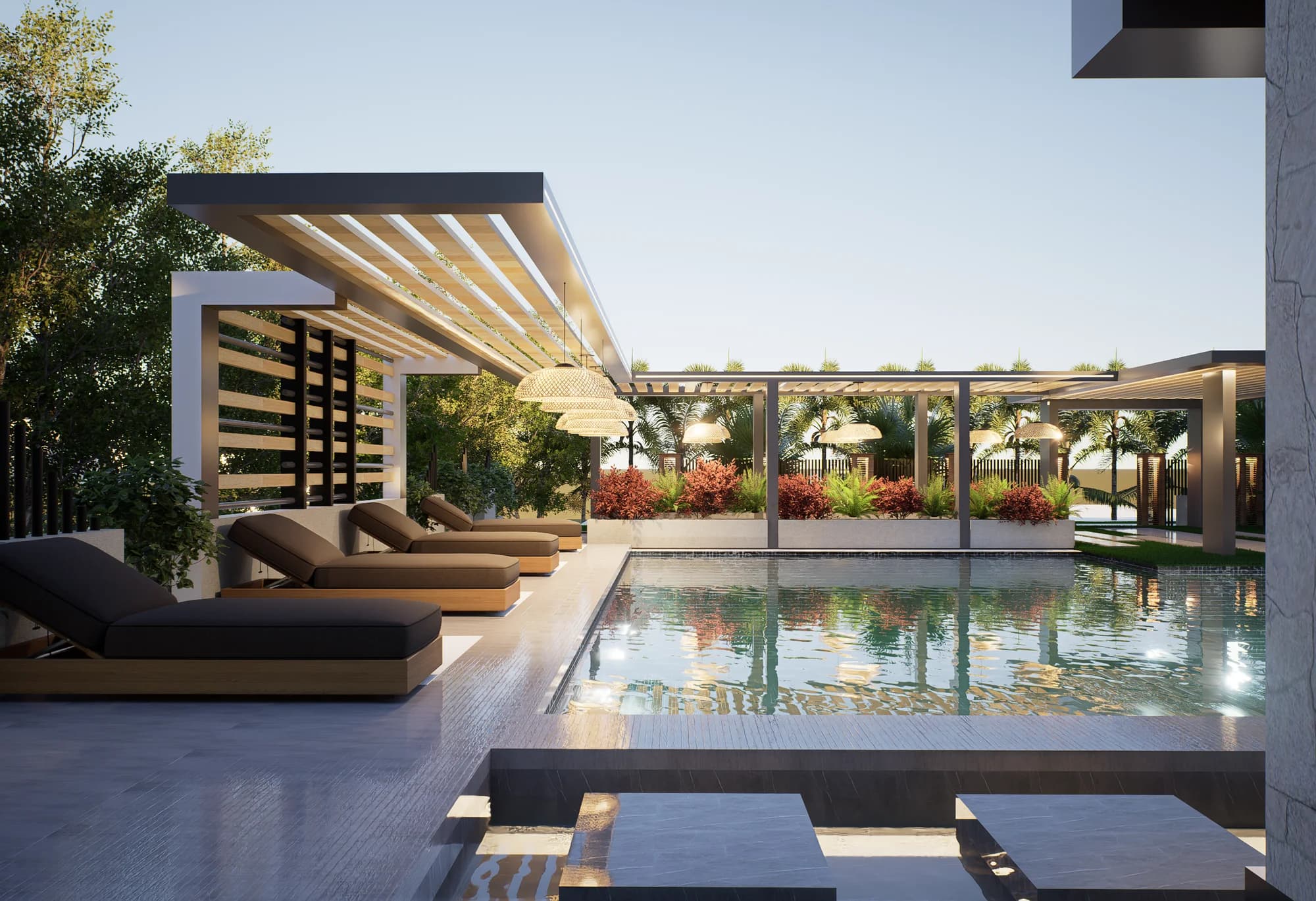 The Courtyard Villa, residence by IPR Architects